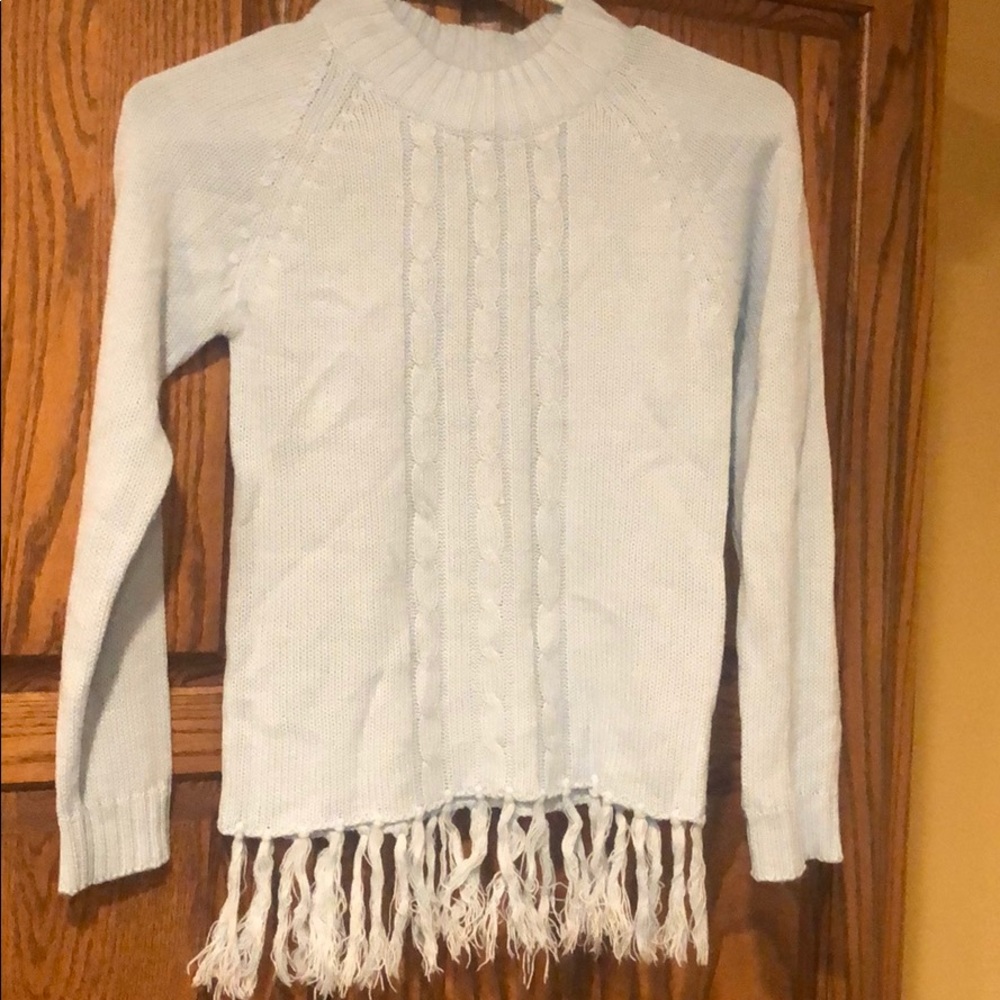 Pink angel girls sweater